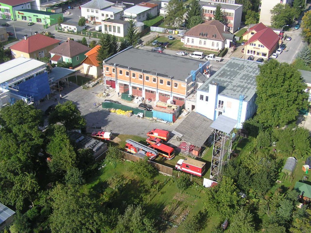 Rekonštrukcia hasičskej stanice v Rožňave